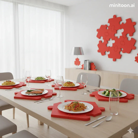 Home Decor Puzzle - Giant Jigsaw Puzzle Pieces - MiniToon.ai