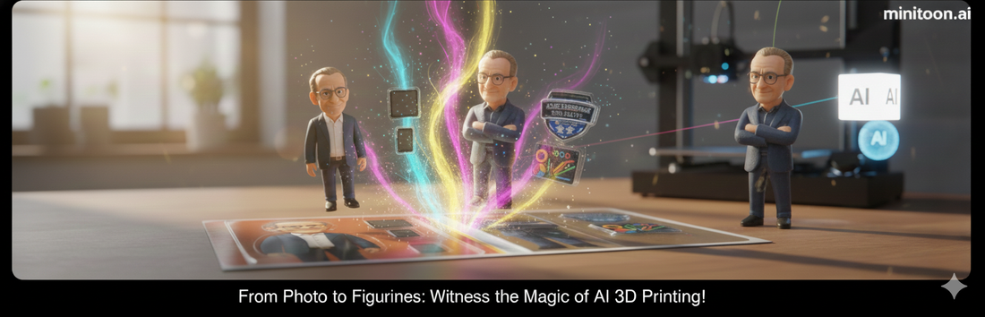 Minitoon.ai - From photos to 3D Miniatures